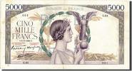 France 5000 Francs Banknote, 5 000 F 1934-1944 ''Victoire'', 1938-12-08 -