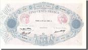 France 500 Francs Banknote, 500 F 1888-1940 ''Bleu et Rose'' -