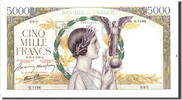 5000 Francs 1943 Frankreich Victoire, 1943-02-18, Q.1196, VZ+ VZ+