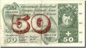 Switzerland 50 Franken Banknote, 1967-06-30, KM:48g -