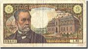 France 5 Francs Banknote, 5 F 1966-1970 ''Pasteur'', 1967-12-07 -