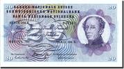 Switzerland 20 Franken Banknote, 1976-04-09, KM:46w -