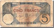 West African States 5 Francs Banknote, 1924-04-10, KM:58b -