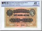 EAST AFRICA 20 Shillings = 1 Pound Banknote, 1955-01-01, KM:35, graded -