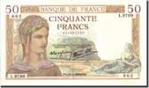 France 50 Francs 50 F 1934-1940 ''Cérès'', 1939-02-16 -