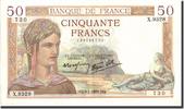 France 50 Francs 50 F 1934-1940 ''Cérès'', 1939-01-05 -