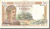 France 50 Francs 50 F 1934-1940 ''Cérès'', 1937-01-28 -