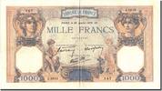 France 1000 Francs 1 000 F 1927-1940 ''Cérès et Mercure'', 1939-01-26 -