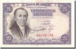 Spain 25 Pesetas Banknote, 1946-02-19, KM:130a -