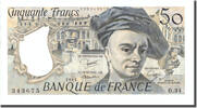 France 50 Francs 50 F 1976-1992 ''Quentin de La Tour'', 1983 -