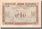 France 10 Centimes Régie des chemins de Fer, undated (1923) -