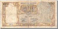 Algeria 1000 Francs Banknote, 1956-03-20, KM:107b -