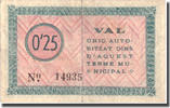 Spain 25 Centimos Banknote, GIRONELLA, 1937 -