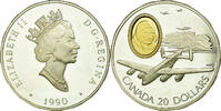 Canada 20 Dollars Coin, Elizabeth II, Ottawa, Silver, KM:172 -