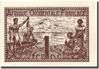 French West Africa 1 Franc Banknote, 1944, KM:34b -