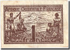 French West Africa 1 Franc Banknote, 1944, KM:34b -