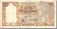 Algeria 10 Nouveaux Francs Banknote, 1961-02-10, KM:119a -