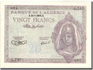 Algeria 20 Francs Banknote, 1944-04-24, KM:92a -