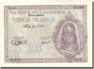 Algeria 20 Francs Banknote, 1944-04-24, KM:92a -