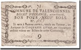 France 10 Sols Undated (1791-92), VALENCIENNES -