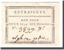 France 2 Sols Undated (1791-92), ENTRAIGUES -