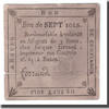 France 7 Sols Undated (1791-92), ROUEN -