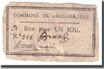 France 1 Sou Undated (1791-92), CAVILHARGUES -