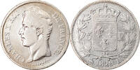 France 5 Francs Coin, Charles X, Rouen, Silver, KM:728.2 -