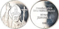 France Medal Commémoration de la visite en France du pape Jean-Paul II -