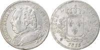 France 5 Francs Coin, Louis XVIII, Louis XVIII, Bayonne -