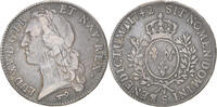 France Ecu Coin, Louis XV, Écu au bandeau, Reims, Silver -