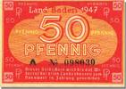 Germany 50 Pfennig Banknote -