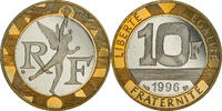 France 10 Francs Coin, Génie, Paris, Proof / BE -