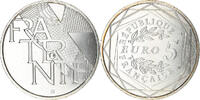 France 5 Euro Fraternité, Silver, Gadoury:EU647 -