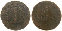 German States 5 Sols Coin, MAINZ, Friedrich Karl Josef -