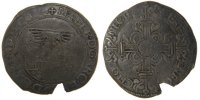 France 5 Patards Coin, Silver -