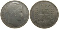 France 10 Francs Coin, Turin, Silver, Gadoury:801 -