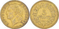 France 5 Francs Coin, Lavrillier, Castelsarrasin -