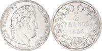 France 5 Francs Coin, Louis-Philippe, Bayonne, Silver -