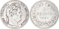 France 5 Francs Coin, Louis-Philippe, Nantes, Silver -