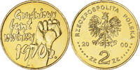 Poland 2 Zlote 2000 Warsaw Coin, Warsaw, Brass, KM:404 VZ+ 12.64 US$  +  28.86 US$ shipping