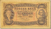 Norway 10 Kroner Banknote -
