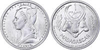 Madagascar Franc Paris, Aluminum, KM:3 -