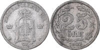 Sweden 25 Öre Oscar II, Silver, KM:739 -