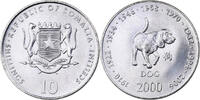 Somalia 10 Shillings / Scellini Nickel Clad Steel, KM:100 -
