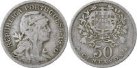 Portugal 50 Centavos Copper-nickel, KM:577 -