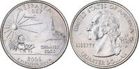 United States Quarter U.S. Mint, Copper-Nickel Clad Copper -