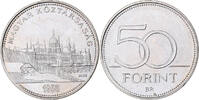 Hungary 50 Forint Budapest, Copper-nickel, KM:789 -