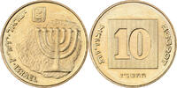 Israel 10 Agorot Aluminum-Bronze, KM:173 -