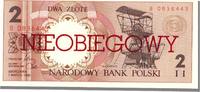 Poland 2 Zlote Banknote, 1990-03-01 -